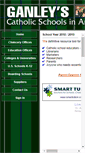 Mobile Screenshot of ganleyscatholicschools.com